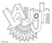 Word coloring pages doodle art alley. Word Coloring Pages To Print Word Printable
