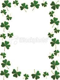 Shamrock Border Item 3 St Patricks Day Wallpaper Clip Art Borders St Patricks Day Clipart