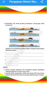Berdirilah menempel pada pinggiran kolam renang dengan satu kaki pernapasan dalam renang gaya dada dilakukan pada saat tangan ditarik ke samping dan kaki dalam posisi lurus. Jelaskan Cara Melakukan Gerakan Tangan Renang Gaya Dada Brainly Co Id