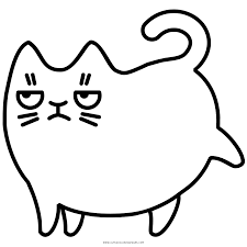 Grumpy Cat Coloring Page Ultra Coloring Pages