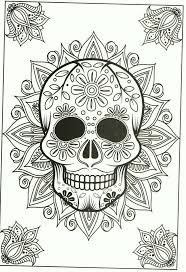 Pin By Brooke Laine On Skulls Skull Coloring Pages Mandala Coloring Pages Coloring Pages