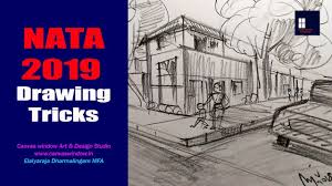 Nata 2019 Drawing Tricks Nata Coaching Centre Coimbatore Drawing Tips Perspective Art Drawings