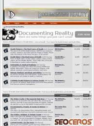 Search only for documenting reality.com Documentingreality Com Review Seo And Social Media Analysis From Seoceros