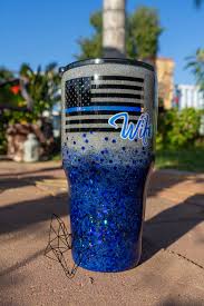 Police Officers Wife Tumbler Police Officer Wife Police Cups Tumbler Cups Diy