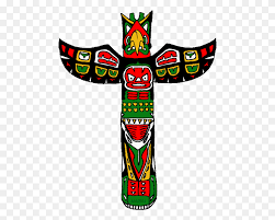 Wolf howling at the moon coloring pages. Pacific Northwest Totem Totem Pole Clipart Stunning Free Transparent Png Clipart Images Free Download