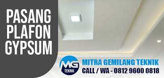 Plafon gypsum rumah mewah sederhana minimalis modern murah. Harga Pasang Gypsum Per Meter Bandung 0812 9600 0818 Plafon Partisi