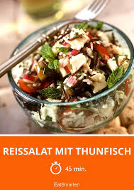 Reissalat Mit Thunfisch Rezept Reissalat Reissalat Mit Thunfisch Salat
