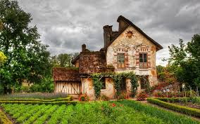 Sculpt your exterior garden with a few placed rocks. Hd Wallpaper Old House Nature Beautiful Garden Flowers Trees Architecture Wallpaper Flare