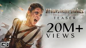 Manikarnika The Queen Of Jhansi Official Teaser Kangana Ranaut Releasing 25th January Youtube