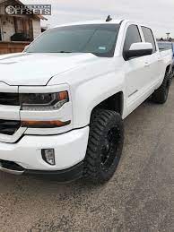 See 2016 chevrolet silverado 1500 color options, color chart, color codes and interior colors for work truck, ls, custom, lt, ltz, high country 2016 chevrolet silverado 1500 color. 2016 Chevrolet Silverado 1500 Fuel Hostage Rough Country Leveling Kit Chevy Trucks Chevrolet Silverado Chevrolet Silverado 1500