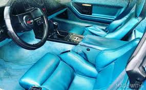 The 1997 corvette is the first corvette to have windshield wipers that sweep in the same direction instead of opposing directions. Rare Blue Interior 1988 Chevrolet Corvette Barn Finds