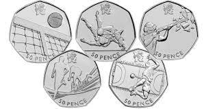 But if you were to take a stab at it, the next rarest is the football 50p released in 2011 along with the 28 other london 2012 coins. Revealed Rare 50p Coins From The Olympics Series Which News