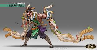 Artstation Sylas Fan Art Skin Rock D Diseno De Personajes Fanart Personajes
