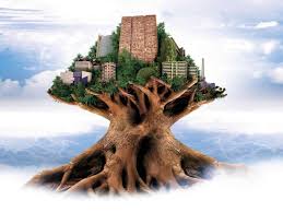 Resultado de imagen de ciudad y arboles