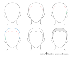 See more ideas about anime hair, chibi hair, how to draw hair. How To Draw Anime Male Hair Step By Step Animeoutline