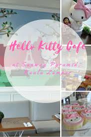 Hello Kitty Cafe At Sunway Pyramid Kuala Lumpur Now Closed Kitty Cafe Hello Kitty Themed Cafes