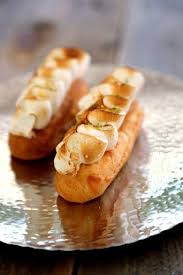 Lemon Meringue Eclair Recipe Of The Genius Eclair Recipe Yummly Recipe Eclair Recipe Eclairs Recipes