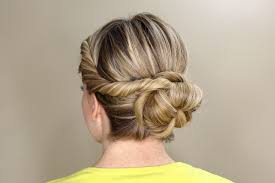 The hair will begin to coil into a bun. Twists To Bun Missy Sue