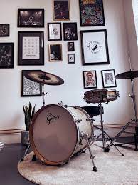Check out our drum home decor selection for the very best in unique or custom, handmade pieces from our there are 10519 drum home decor for sale on etsy, and they cost $40.92 on average. Drum Studio Picture Wall Home Music Rooms Music Room Decor Drum Room
