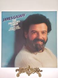 1981 James Galway avec orchestre LP The Pachelbel Canon Stereo Vinyl  Records AFL1 4063 RCA Records