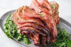 Glazed roast ham with cloves,sparkling wine and. 25 Easy Ham Recipes Best Christmas Ham Ideas