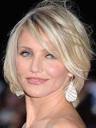17 Fabulous Cameron Diaz Hairstyles Pretty Designs Thick Hair Styles Celebrity Short Hair Choppy Bob Hairstyles