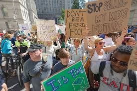 Because They Care': Downtown Families in Step With Climate March