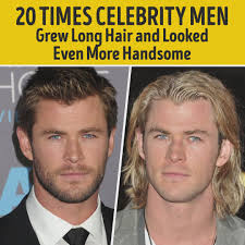 20 Times Celebrity Men Grew Long Hair and Looked Even More Handsome