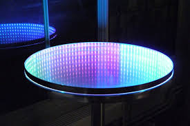 This table will light up objects that are placed on it, giving you a beautiful backdrop for your objects, but also force you to clean everything up before you leave the room, because… Infinity Mirror And Table With Casual Tools 7 Steps With Pictures Instructables