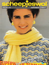 Scheepjeswol Special 511 Superwash Zermatt Vintage Knittting Pattern  Booklet