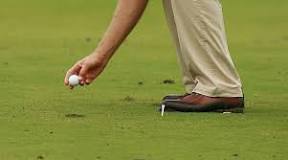 Image result for when can you pick up your ball in golf