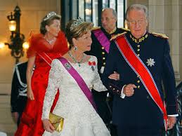 Kong harald og dronning sonja: Kong Harald Og Dronning Sonja Med Kong Albert Og Dronning Paola 2003 Stella Reine