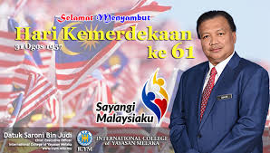 Smartcoat and armor8 celebrated malaysia's independence day 2018, also known as hari merdeka in malay, the national language of malaysia. Selamat Hari Kemerdekaan 2018 International College Of Yayasan Melaka Icym