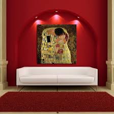 Obraz malowany farbami olejnymi i akrylowymi w dominacji koloru. Klimt Obrazy Reprodukcje Ciekawa Kolorystyka Oraz Realistyczne Formu