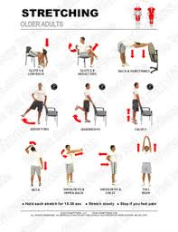 Actual Printable Stretching Exercises For Seniors Free Hand