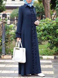 Bagi kamu yang lagi mencari info seputar harga, spesifikasi, kupon diskon dengan harga terjangkau untuk produk baju gamis muslim wanita syari fashion remaja hijab muslimah pakaian pesta. Ruffled Opening Abaya Model Pakaian Hijab Model Pakaian Muslim Model Pakaian Wanita