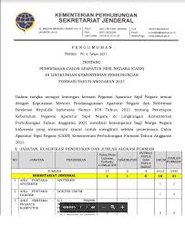 Jun 16, 2021 · parkir bila dilihat menjadi instrumen pembatasan lalu lintas dari aspek layanan ke masyarakat, bertujuan untuk memberikan rasa keadilan bagi warga dalam melakukan mobilitas dengan kontrol berbasis integrasi transportasi tata ruang yang ada, ujar kepala dinas perhubungan (dishub) dki jakarta syafrin liputo dalam fgd yang disiarkan secara. Lowongan Cpns Kementerian Perhubungan Tahun Anggaran 2021 Rekrutmen Lowongan Kerja Cpns Bumn Bulan Agustus 2021
