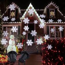 Centeni Christmas Projector Lights Moving Snowflakes Christmas Decoration Lighting Led La Decorating With Christmas Lights Christmas Projector Christmas Lights