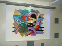 Painting graphics batic dolls jeweller art sculpture icons art embroidered painting art glass wall painting mosaic decor airbrush copies giclee, prints, posters. Designer Wall Painting Service Modern Art Wall Painting Service Manufacturer From Indore
