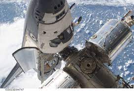 October 9, 2009 from here. Esa Atlantis Docked To Iss