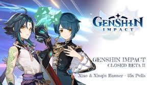 Genshin Impact Cbt2 Xiao Xinqiu Pulls 25x Youtube