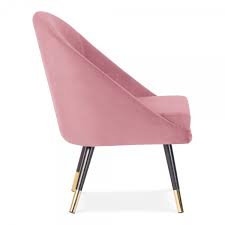 A small armchair that is easy to move is perfect for offering some extra seating. Pink Velvet Audrey Occasional Chair Bedroom Chairs Accent Chairs