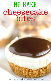 Giada uses a rich duo of cream cheese and mascarpone when preparing the filling for her cheesecake. No Bake Cheesecake Bites Easy Cheesecake Recipes Mini Cheesecakes Easy Mini Cheesecake Recipes