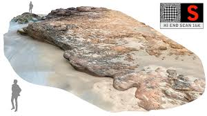 3d Model Rocky Beach Ultra Hd 3d Model Model Rocky