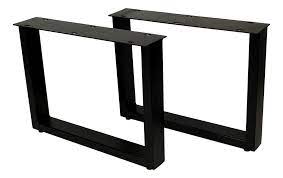 You're smart to question the ideal height of a coffee table for your particular use, so your family and guests he can also kick up his feet on the table while keeping his legs relatively level with the floor instead of at an uncomfortably steep upward or downward incline. Coffee Table Legs U Model Powder Coated Black Metal Set Of 2 Table Legs Henk Schram Meubelen