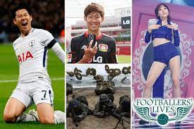 He plays for premier league club tottenham hotspur as a winger and considered as one of the best wingers in the world. Heung Min Son Spurs South Korean Faces Military Service Dated A Pop Star Bang Min Ah And Scores Huge Sponsor Deals