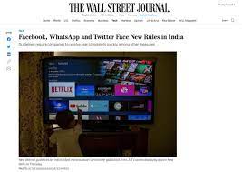 We are communicating directly with users through whatsapp about these. Facebook Whatsapp And Twitter Face New Rules In India Newley Purnell