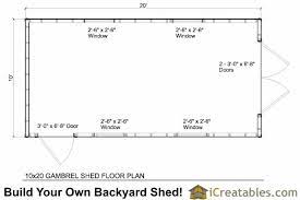 Plans include a free pdf download, illustrated instructions, material 16x20 shed plans | all wall and roof framing is from solid wood 2x4's. 10x20 Gambrel Shed Plans 10x10 Barn Shed Plans