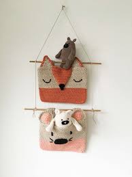 Cocuk Odasi Dekorasyonu Icin Cok Guzel Bir Model Hazirladik Askili Orgu Sepet Yapimi Duvarda Yatak Basliginda Karyola Ko Tig Isi Bebek Orgu Sevimli Tig Isi