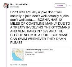 Croatia Bosnia Border Map Know Your Meme